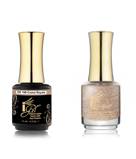 IGEL BEAUTY IGEL BEAUTY DD106 CREME ROYALE - GEL & POLISH DUO