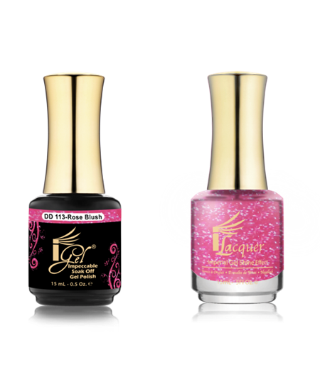 IGEL BEAUTY IGEL BEAUTY DD113 ROSE BLUSH - GEL & POLISH DUO