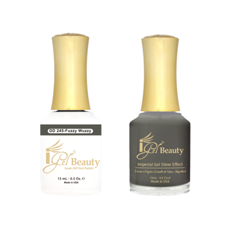 IGEL BEAUTY IGEL BEAUTY DD245 FUZZY WUZZY - GEL & POLISH DUO