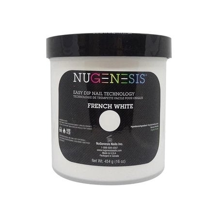 NUGENESIS NUGENESIS DIPPING POWDER (16 OZ) - FRENCH WHITE