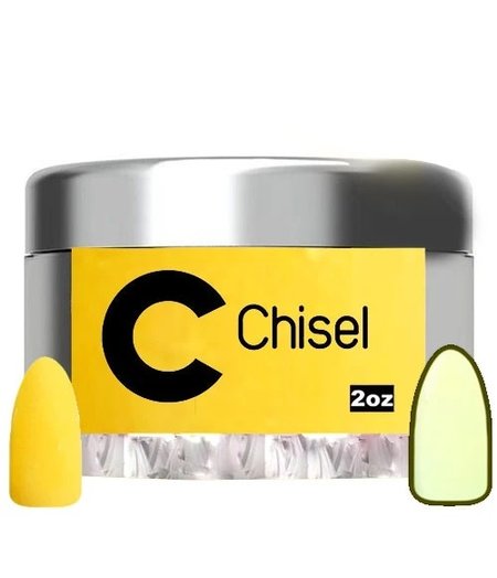 CHISEL CHISEL 2 in 1 ACRYLIC & DIPPING POWDER 2 oz - GLOW 24