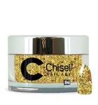 CHISEL CHISEL 2 in 1 ACRYLIC & DIPPING POWDER 2 oz - GLITTER 34