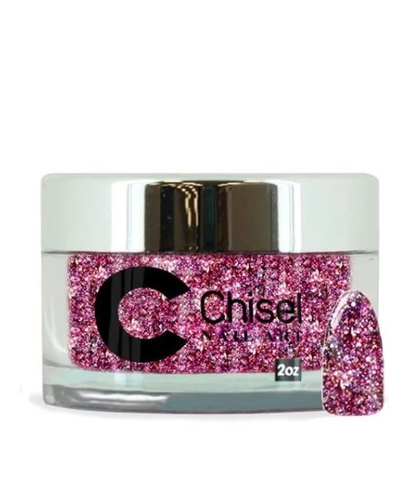 CHISEL CHISEL 2 in 1 ACRYLIC & DIPPING POWDER 2 oz - GLITTER 36