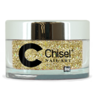 CHISEL CHISEL 2 in 1 ACRYLIC & DIPPING POWDER 2 oz - GLITTER 23