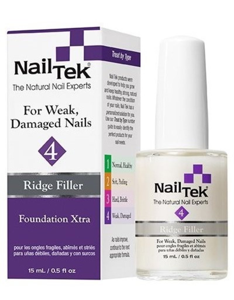 NAIL TEK MOISTURIZING STRENGTHENER 4 (0.5 oz) Lucky Nail Supply