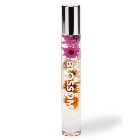 BLOSSOM BLOSSOM ROLL-ON PERFUME OIL (0.2 oz) INFUSED WITH REAL FLOWERS - ISLAND HIBISCUS