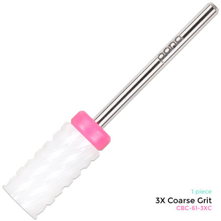 PANA PANA 3/32" CERAMIC BIT WHITE - TWO WAY ROTATE USE FOR BOTH LEFT AND RIGHT HANDED (3X COARSE))
