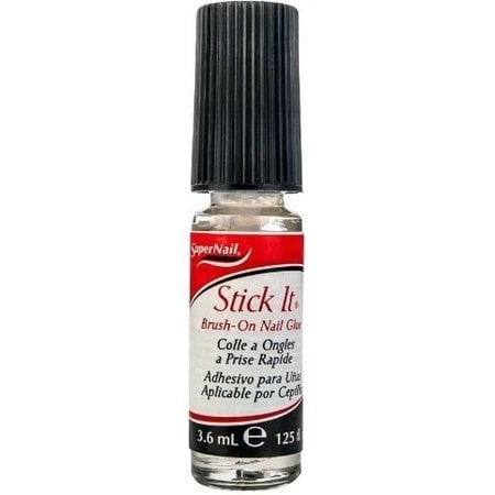 SUPERNAIL | STICK IT - BRUSH ON NAIL GLUE (3.6ml / 0.125oz)