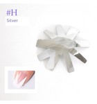 Q-PRODUCTS NAIL CUTTER SUPER V SHAPE 9 SIZE TIPS MANICURE - SILVER