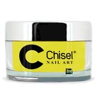 CHISEL CHISEL 2 in 1 ACRYLIC & DIPPING POWDER 2 oz - METALLIC 01B