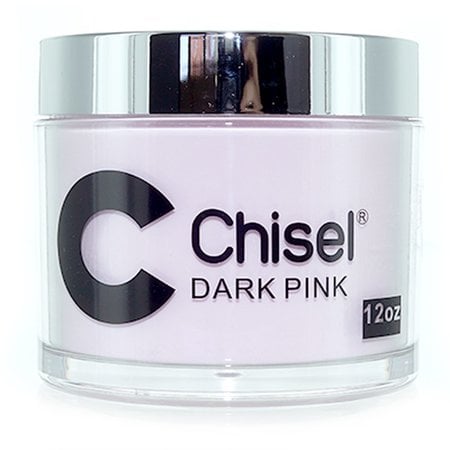 CHISEL CHISEL 2 in 1 ACRYLIC & DIPPING REFILL 12 oz  - DARK PINK