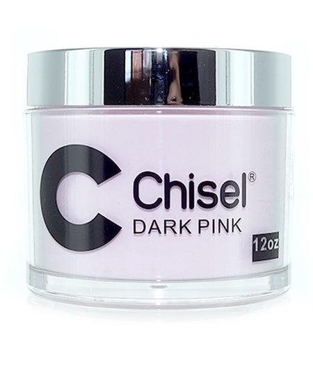 CHISEL CHISEL 2 in 1 ACRYLIC & DIPPING REFILL 12 oz  - DARK PINK