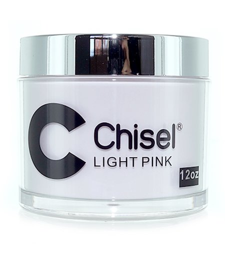 CHISEL CHISEL 2 in 1 ACRYLIC & DIPPING REFILL 12 oz  - LIGHT PINK