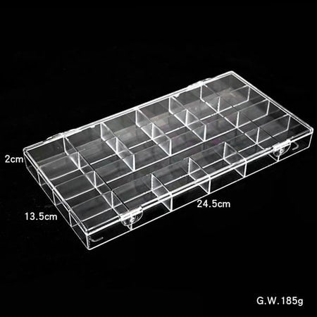 BIG RHINESTONE CONTAINER - 21 GRID