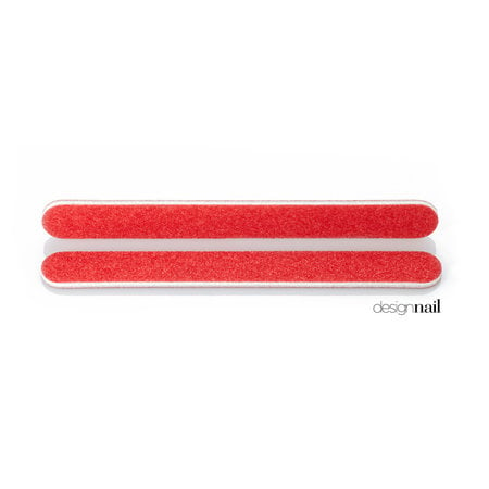 DESIGN NAIL DESIGN NAIL - RED MYLAR FILE STANDARD 80/80 (P/N:129508)