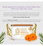 SATIN SMOOTH SATIN SMOOTH | CALENDULA GOLD HARD WAX WITH TEA TREE OIL (14oz)
