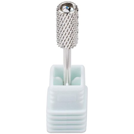 PANA PANA 3/32" CRYSTAL TOP BARREL BIT - TWO WAY ROTATE USE FOR BOTH LEFT AND RIGHT HANDED (EXTRA COARSE - XC, SILVER)
