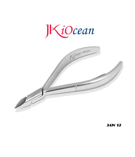 JKIOCEAN JKIOCEAN | JKIC001 SPECIAL STEEL CUTICLE NIPPER JAW 12 ROUND HEAD