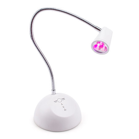 PORTABLE & RECHARGEABLE LED LAMP (WHITE COLOR)