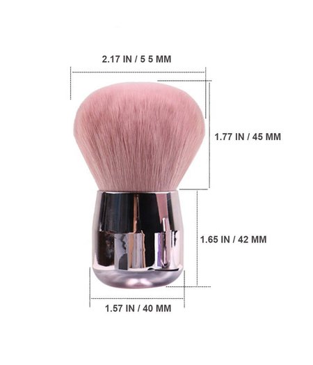 NAIL BRUSH DUSTER (ROSE GOLD COLOR)