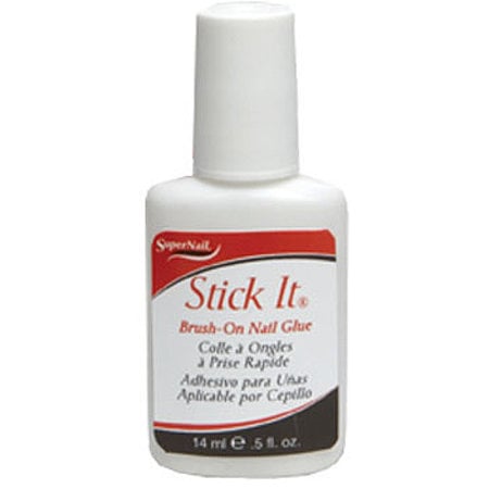 SUPERNAIL | STICK IT - BRUSH ON NAIL GLUE (14 ml / 0.5 oz)