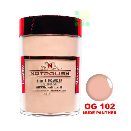 NOTPOLISH NOTPOLISH POWDER - OG 102 NUDE PANTHER REFILL