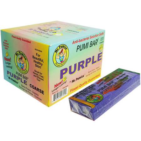 MR. PUMICE MR.PUMICE | PUMI BAR PURPLE COARSE (12 of box)
