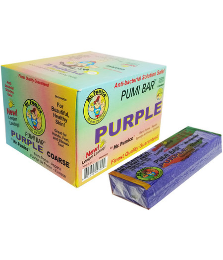 MR. PUMICE MR.PUMICE | PUMI BAR PURPLE COARSE (12 per box)