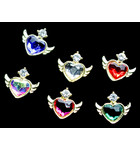 HEART WING CHARM - BOX OF 30 PCS