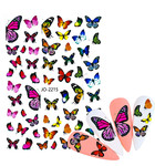 2023 New Colorful - Decal Butterfly Nail Stickers