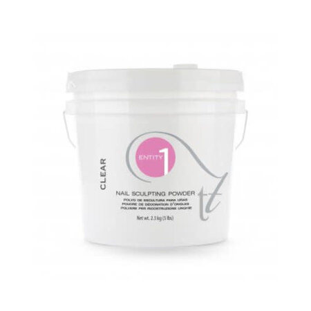 ENTITY ENTITY | ACRYLIC POWDER - CLEAR ( 5 LBS BUCKET )