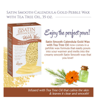 SATIN SMOOTH SATIN SMOOTH CALENDULA GOLD PEBBLE WAX WITH TEA TREE OIL (35 oz)