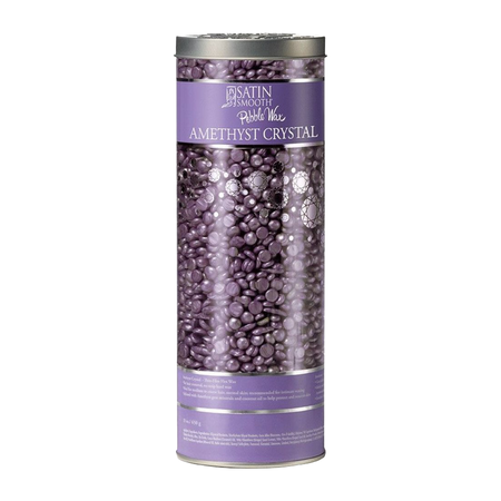 SATIN SMOOTH SATIN SMOOTH AMETHYST CRYSTAL PEBBLE WAX (23 oz)