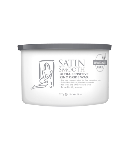 SATIN SMOOTH SATIN SMOOTH | ULTRA SENSITIVE ZINC OXIDE WAX (14oz)