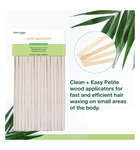 CLEAN + EASY CLEAN + EASY - 5.5" PETITE WOOD APPLICATORS - 100 COUNT