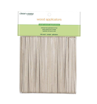 CLEAN + EASY CLEAN + EASY - 4.5" SMALL WOOD APPLICATOR - 100 COUNT