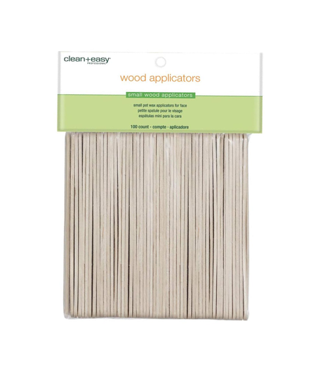 CLEAN + EASY CLEAN + EASY - 4.5" SMALL WOOD APPLICATOR - 100 COUNT