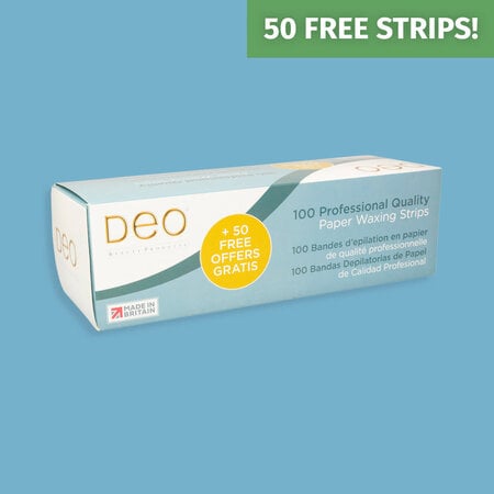 DEO BEAUTY DEO BEAUTY | PAPER WAXING STRIPS (150 Pcs)