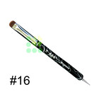 666 FRENCH BRUSH 666 MARBLE WITH DOTTING TOOL - SIZE 16