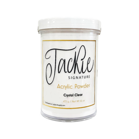 JACKIE SIGNATURE JACKIE SIGNATURE | ACRYLIC POWDER - CRYSTAL CLEAR (16 OZ)