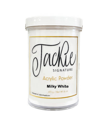 JACKIE SIGNATURE JACKIE SIGNATURE | ACRYLIC POWDER - MILKY WHITE (16 OZ)
