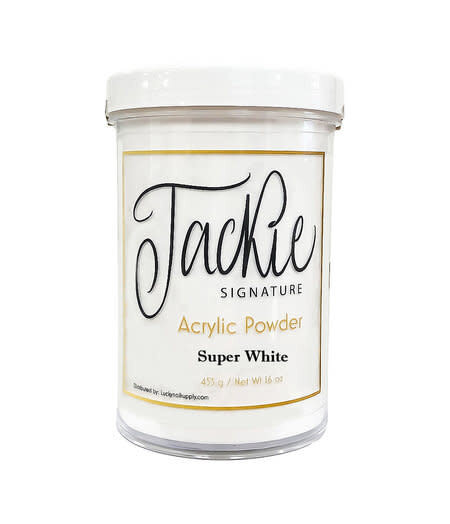 JACKIE SIGNATURE JACKIE SIGNATURE | ACRYLIC POWDER - SUPER WHITE (16 OZ)