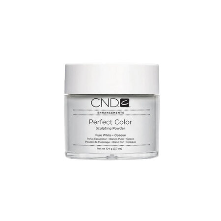 CND CND | PERFECT COLOR SCULPTING POWDER - PURE WHITE OPAQUE (3.7 OZ)