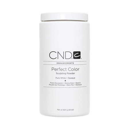 CND CND | PERFECT COLOR SCULPTING POWDER - PURE WHITE OPAQUE (32 OZ)