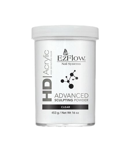 EZFLOW EZFLOW | HD ACRYLIC POWDER - CLEAR (16 OZ)
