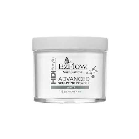 EZFLOW EZFLOW | HD ACRYLIC POWDER - WHITE (4 OZ)