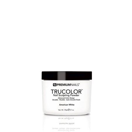 PREMIUM NAILS TRUCOLOR | ACRYLIC POWDER - AMERICAN WHITE (3.7 OZ)