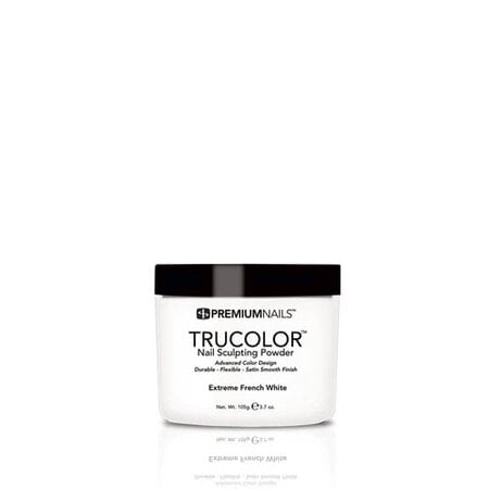 PREMIUM NAILS TRUCOLOR | ACRYLIC POWDER - EXTREME FRENCH WHITE (3.7 OZ)