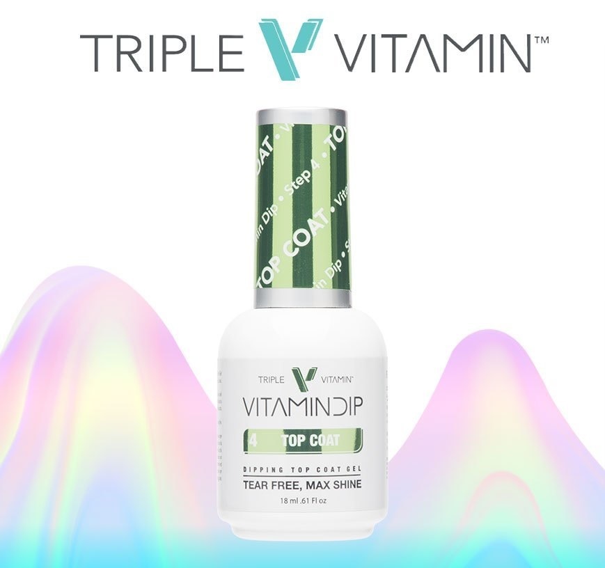 VITAMIN DIP TOP COAT STEP 4 (0.6 oz) Lucky Nail Supply