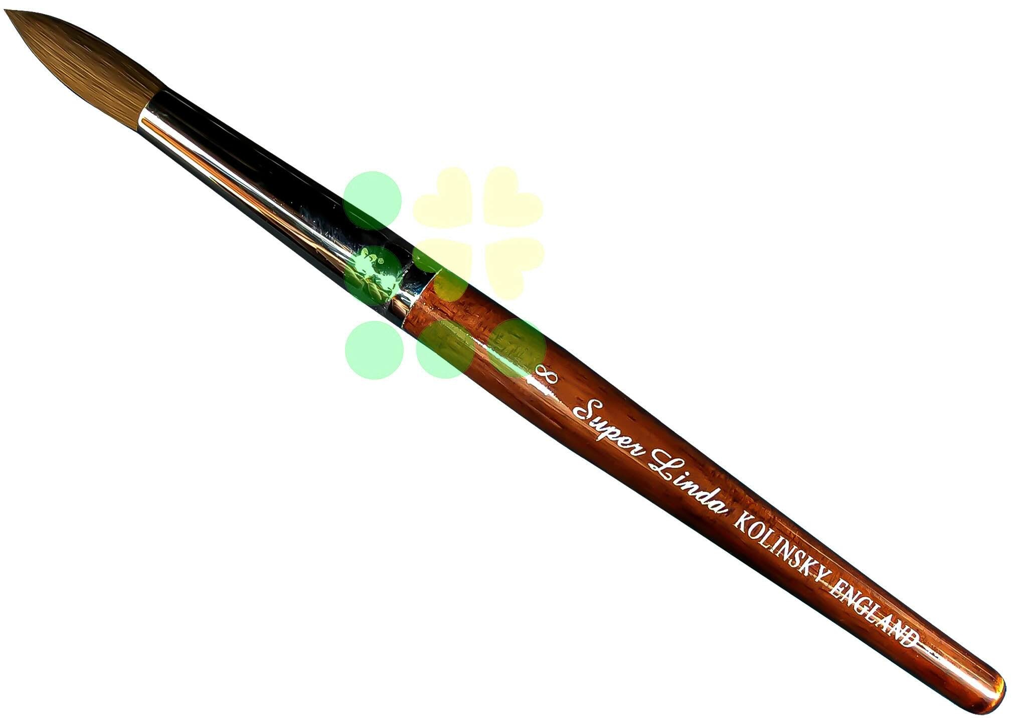 Saviland Acrylic Nail Brush (Size 12) - Kolinsky Acrylic Brush for Acrylic  Powd | eBay